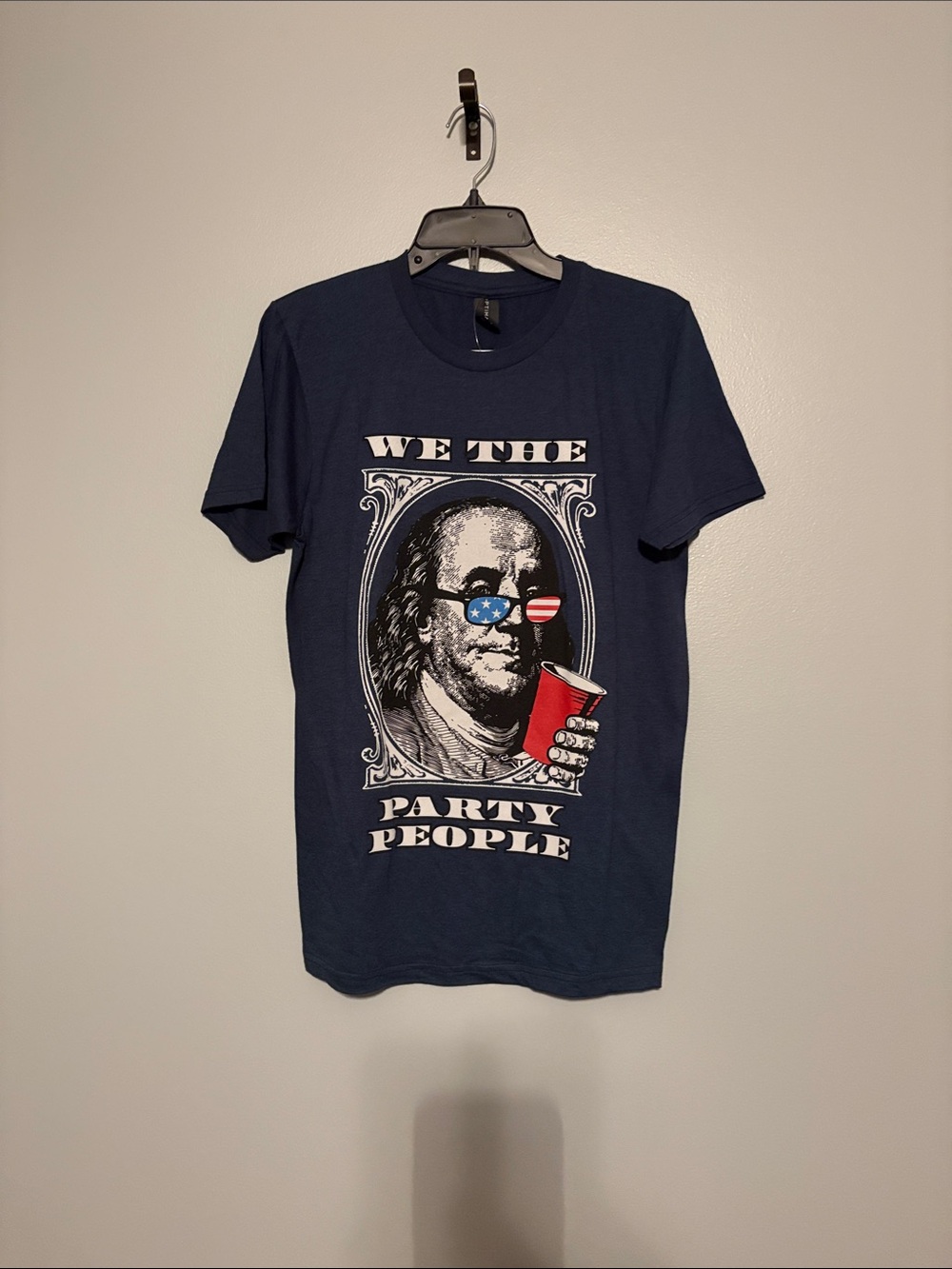 Men's Navy 'We The Party People' Graphic Tee NWT